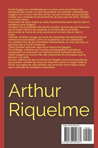 **David Goggins - How to Develop Resistance Mindset: The Art of Overcoming Challenges (Spanish Edition)**
| **David Gog