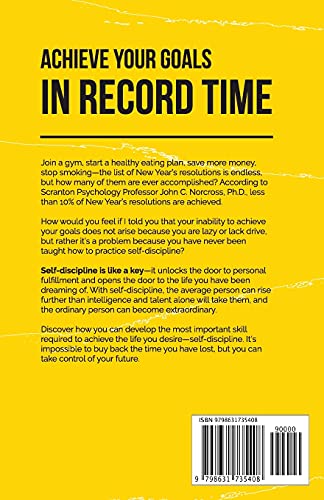 Self Control & Mental Toughness: How to Achieve Your Goals - Discipline Guide for Motivated Individuals