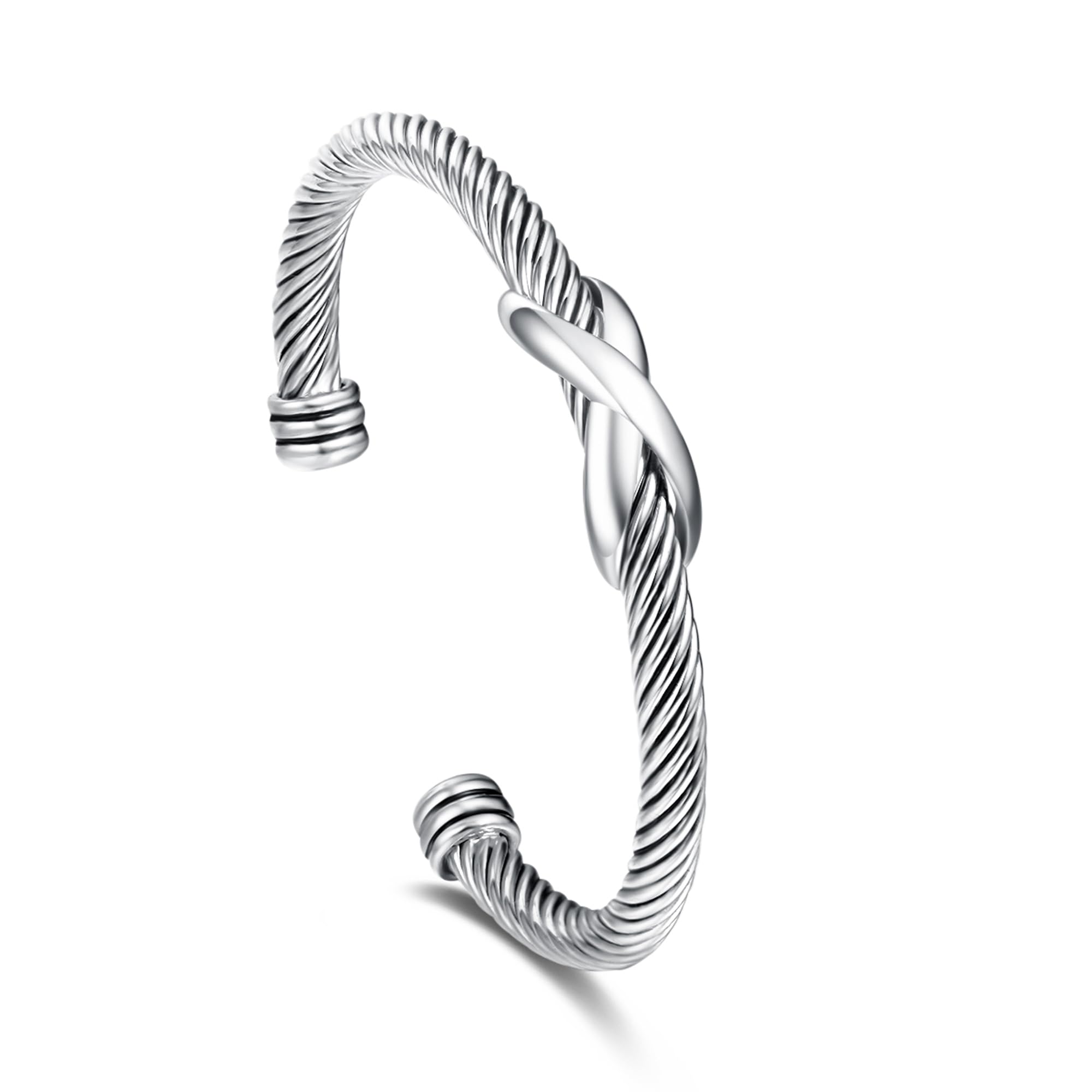 Designer Brand Inspired Women's Jewelry |5mm Thin Twisted Cable Wire Bangle UNY Jewel
| UNY Jewel Women's Christmas Day